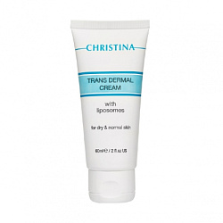 Christina Trans Dermal Cream with Liposomes - Крем трансдермальный с липосомами для сухой и нормальной кожи, 60мл