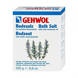 Gehwol Bath Salt - Соль для ванны с розмарином, 250гр (10 пакетов)
