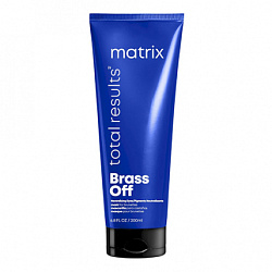 Matrix Total Results Brass Off Mask - Маска нейтрализующая (холодный блонд), 200мл