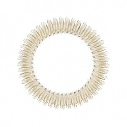 Invisibobble SLIM Stay Gold - Резинка-браслет для волос, золотистый, 3шт