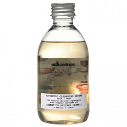 Davines Authentic Formulas Cleansing nectar - Нектар очищающий для волос и тела, 280мл