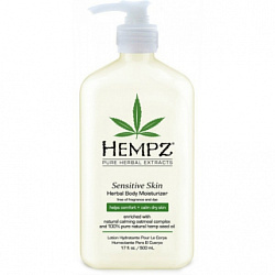 Hempz Sensitive Skin Herbal Moisturizer - Молочко для тела, 500мл