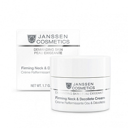 Janssen Cosmetics Demanding Skin Firming Face, Neck & Decollete Cream - Крем для кожи лица, шеи и декольте, 50мл