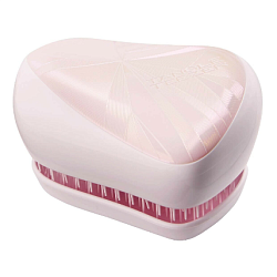 Tangle Teezer Compact Styler Holo Pink - Расческа для волос, розовый/белый