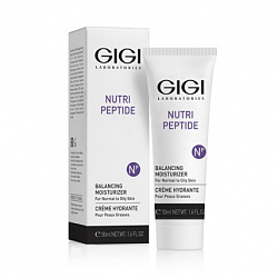 GIGI Nutri Peptide Balancing Moist OIL y Skin - Пептид балансирующий крем для жирной кожи, 50мл