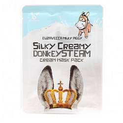 Elizavecca Milky Piggy Silky Creamy - Маска тканевая для лица для питания и увлажнения