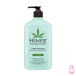 Молочко увлажняющее для тела Тройное увлажнение / Triple Moisture Herbal Whipped Body Creme 500 мл