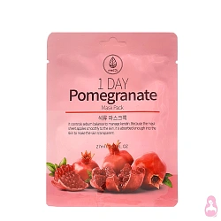 Маска тканевая с экстрактом граната / Med B 1 Day Pomegranate Mask Pack 27 мл